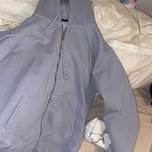 Brandy Melville zip up hoodie